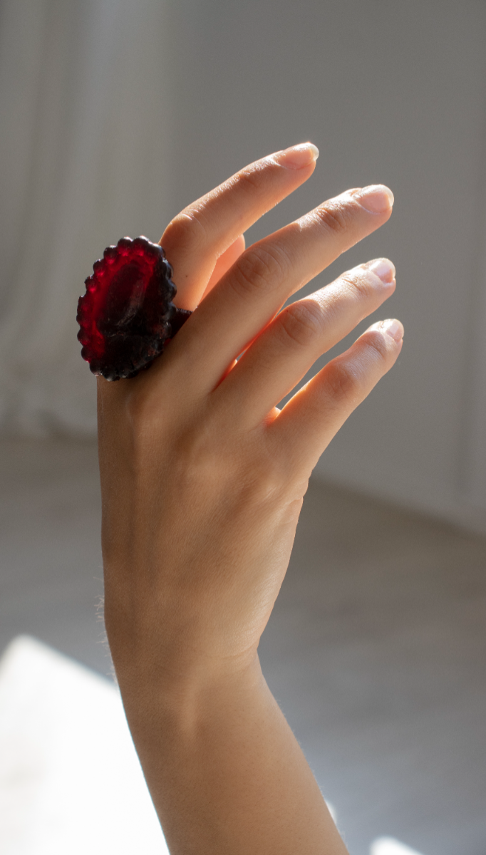 The Ring's Translucent Beauty Revealed in Illumination
