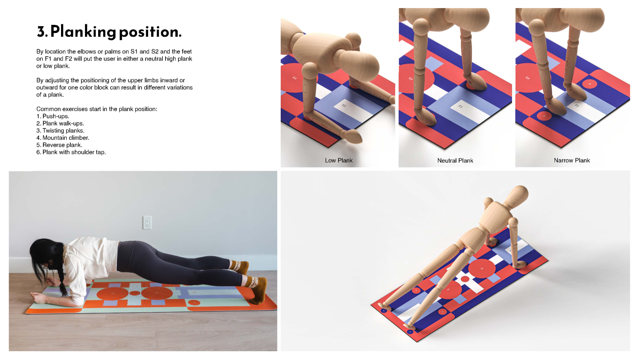 planking position