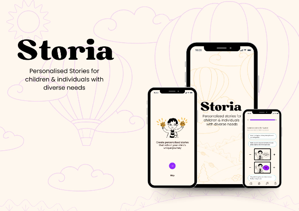 Storia -  Personalised stories for children & young individuals with diverse needs
