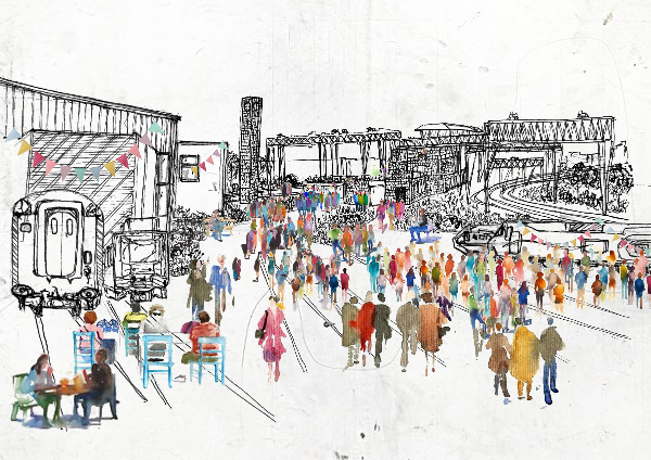 Procession through place