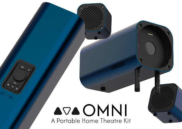 omni - a portable home theatre kit