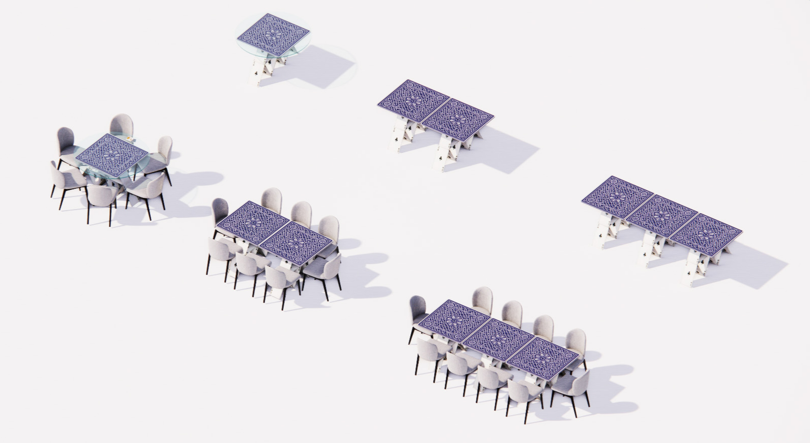 flexible card design inspired furniture function