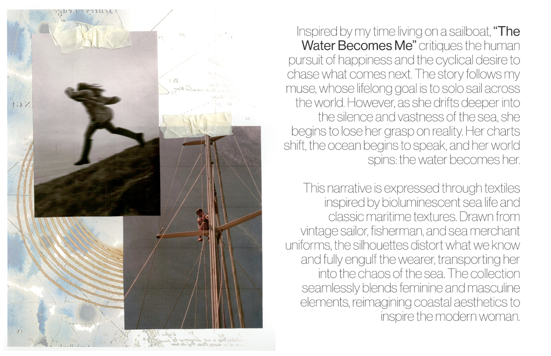The water comes me, portfolio item 2