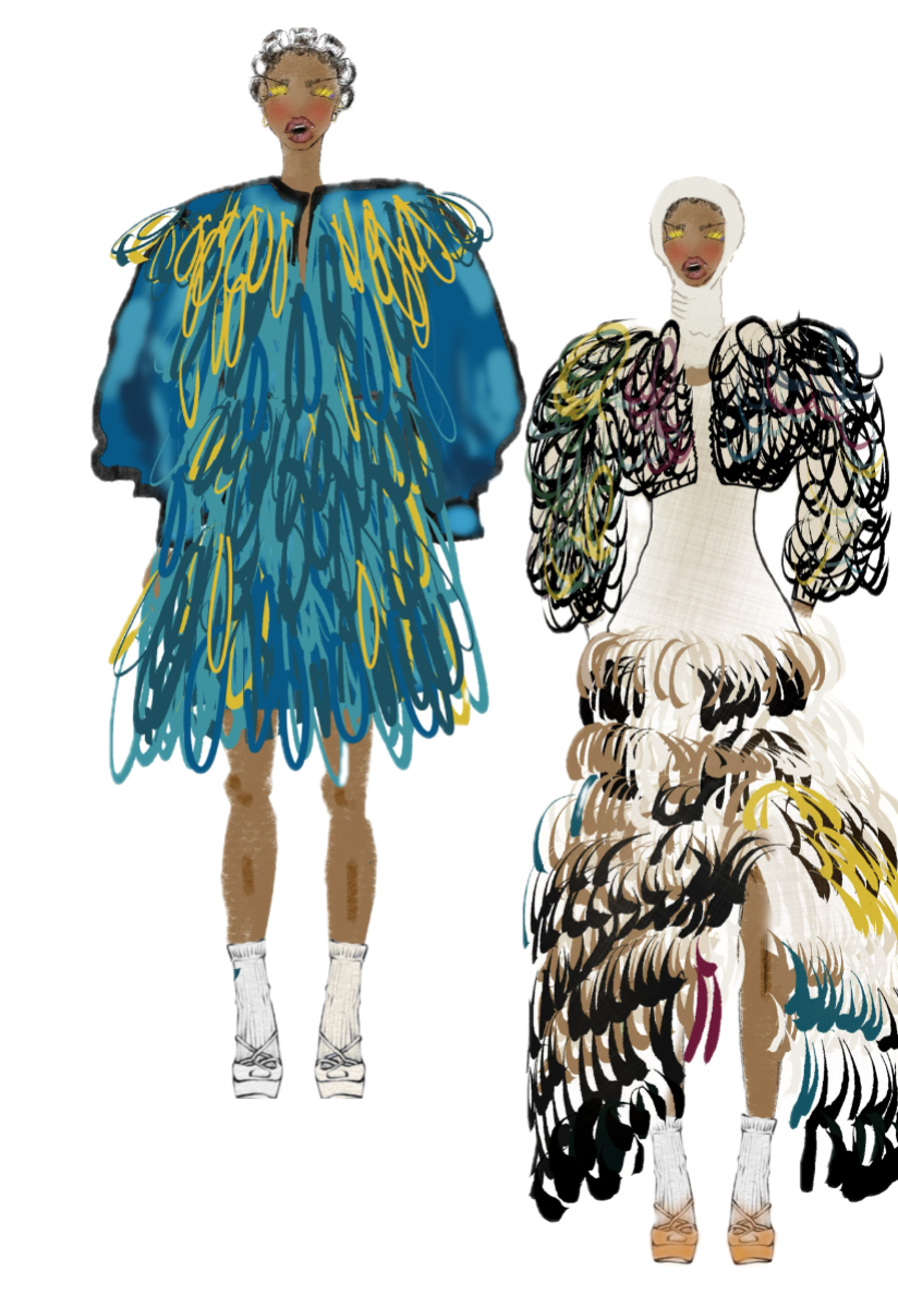 "Crowned bodies" by Sania J. Martin, portfolio item 24