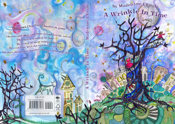Penguin book illustration cover