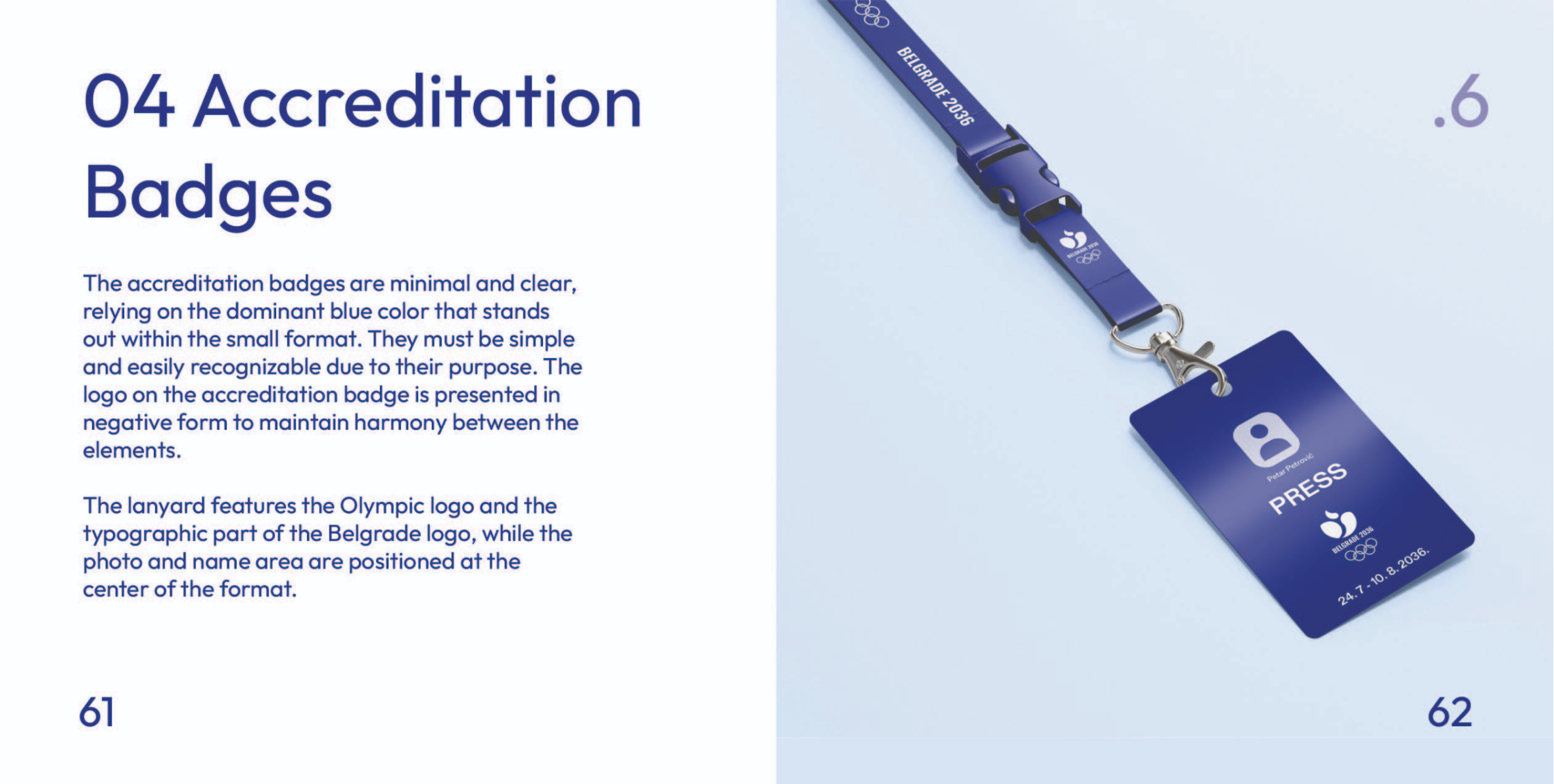 Visual Identity Design for the Belgrade 2036 Summer Olympic Games, portfolio item 33