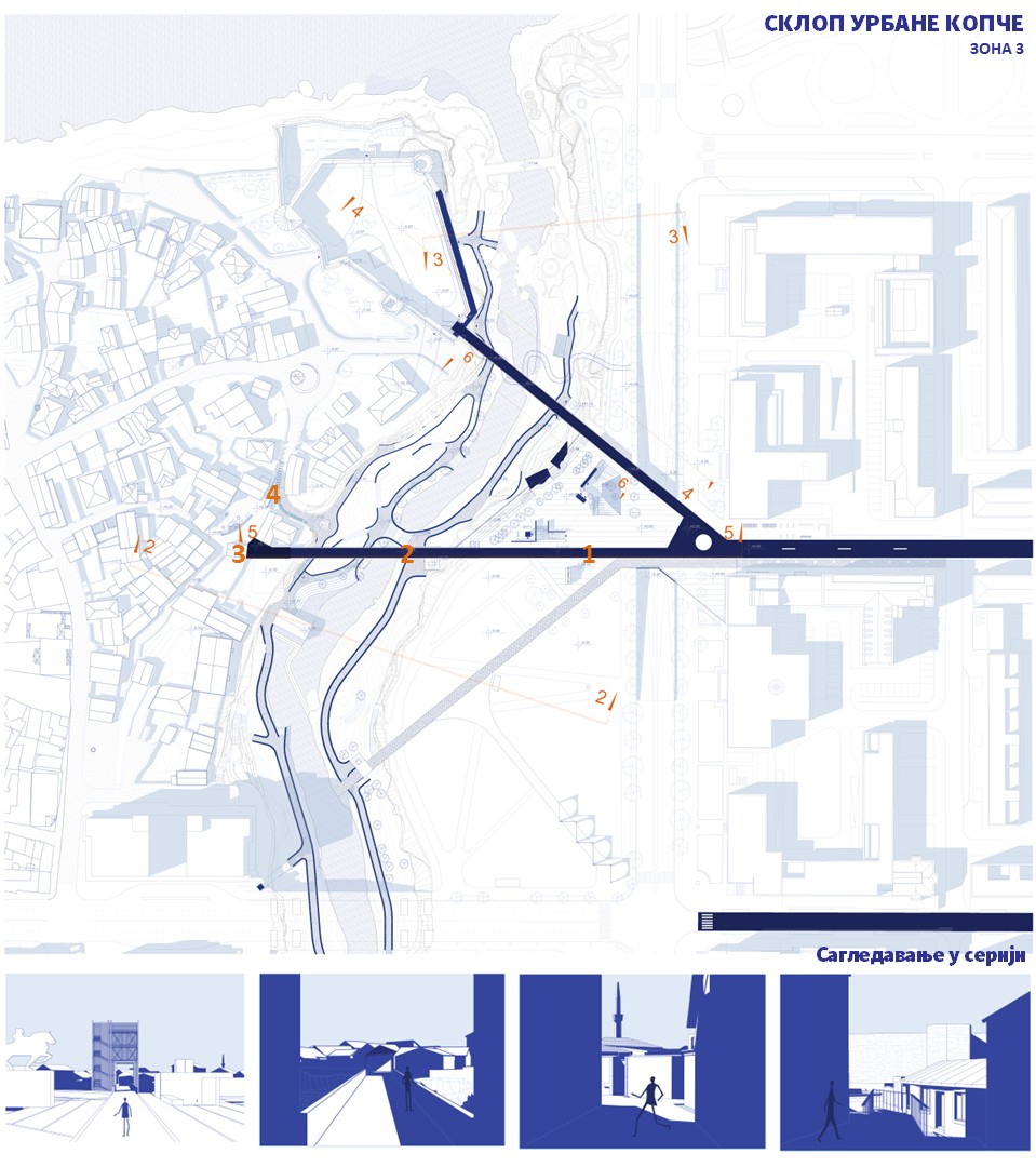 ARTICULATION OF URBAN EDGES – REACTIVATING THE RIBNICA AS pODGORICA'S URBAN CLASP, portfolio item 9