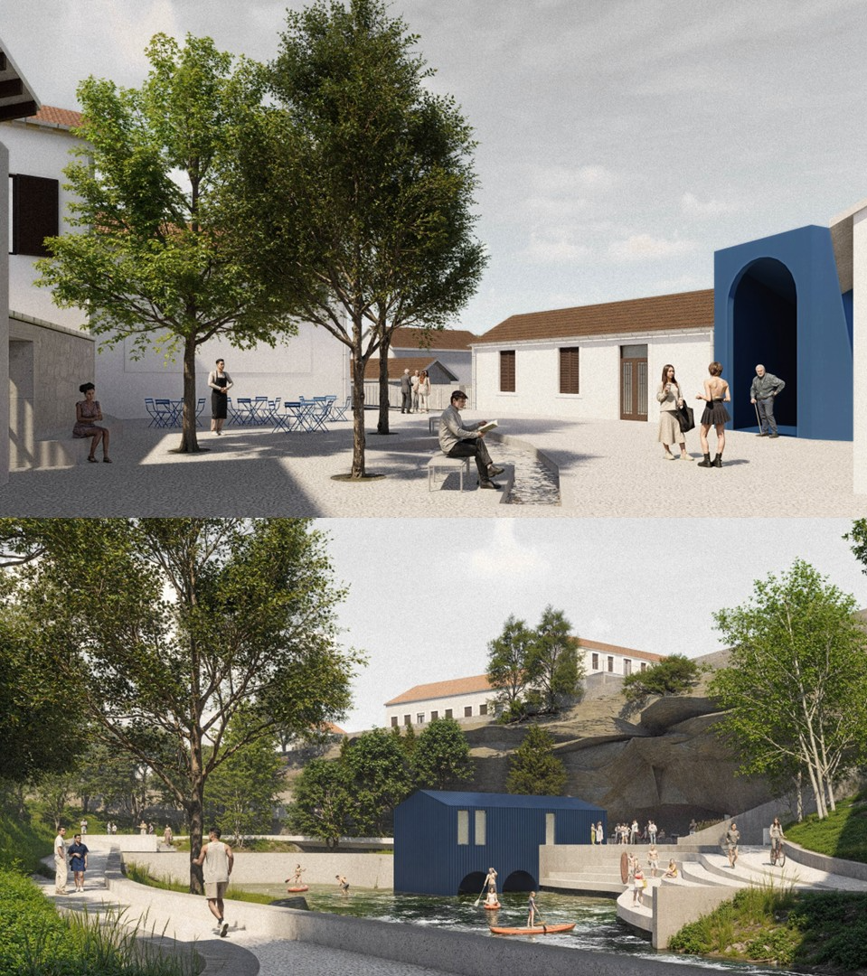ARTICULATION OF URBAN EDGES – REACTIVATING THE RIBNICA AS pODGORICA'S URBAN CLASP, portfolio item 16