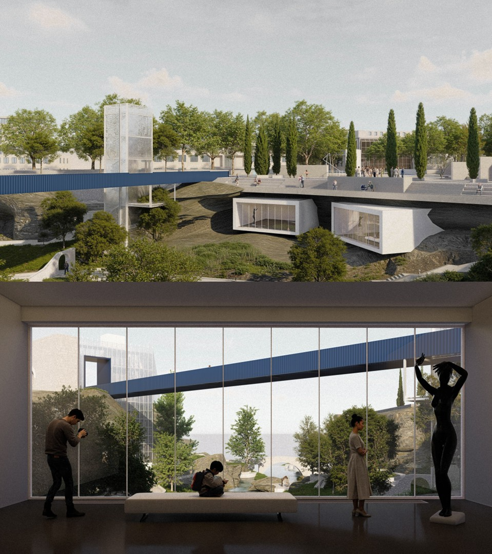 ARTICULATION OF URBAN EDGES – REACTIVATING THE RIBNICA AS pODGORICA'S URBAN CLASP, portfolio item 13