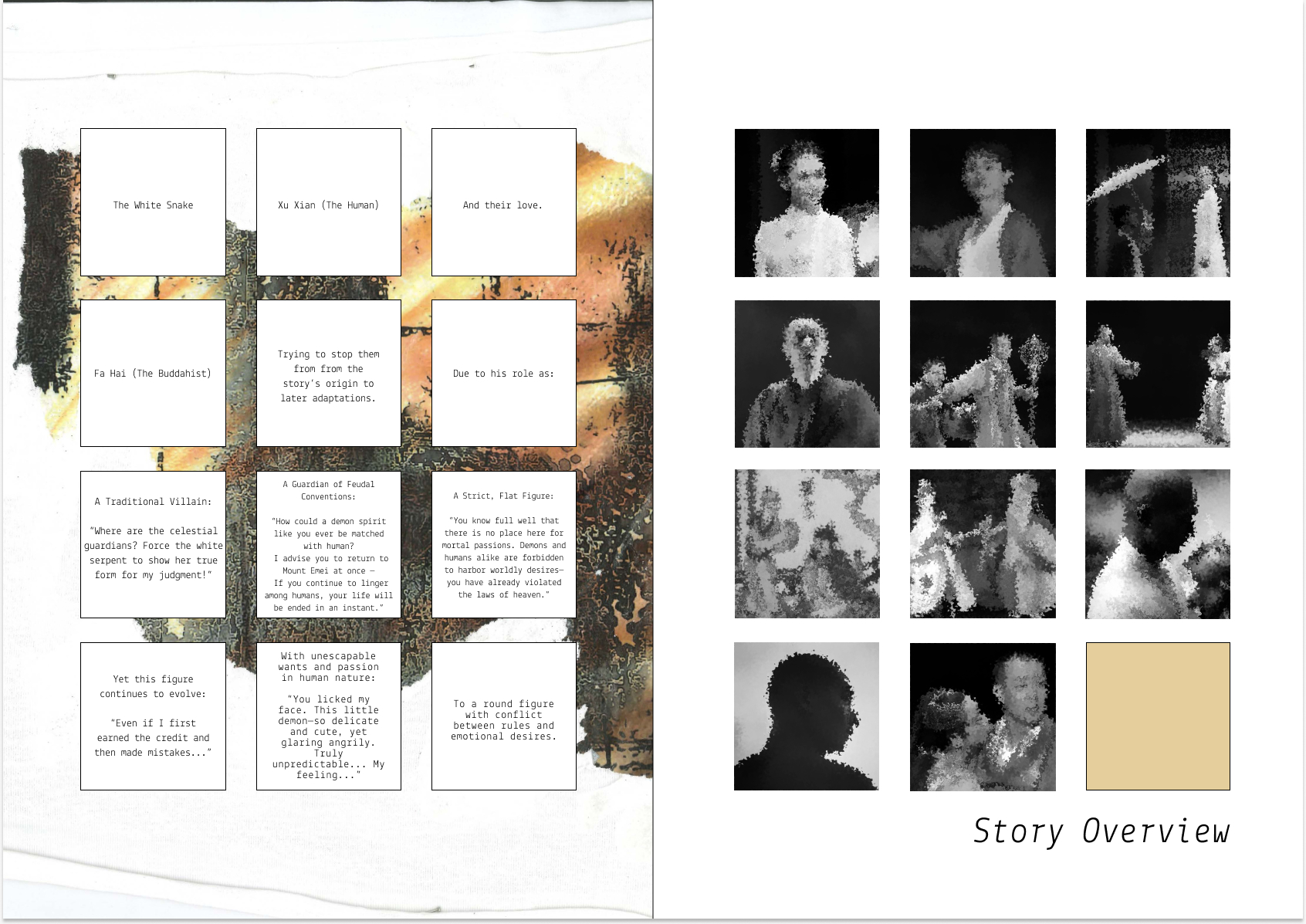 The unquiet sutra, portfolio item 9