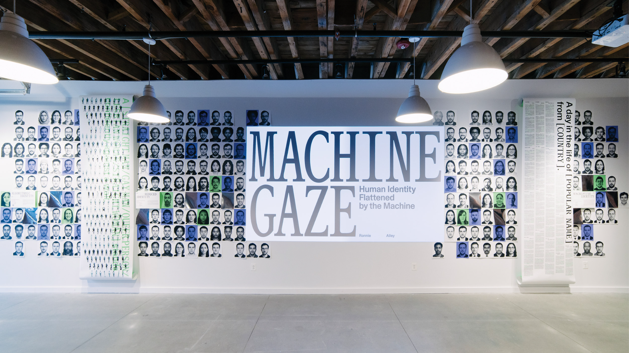 Machine Gaze: human identity flattened by the machine, portfolio item 6