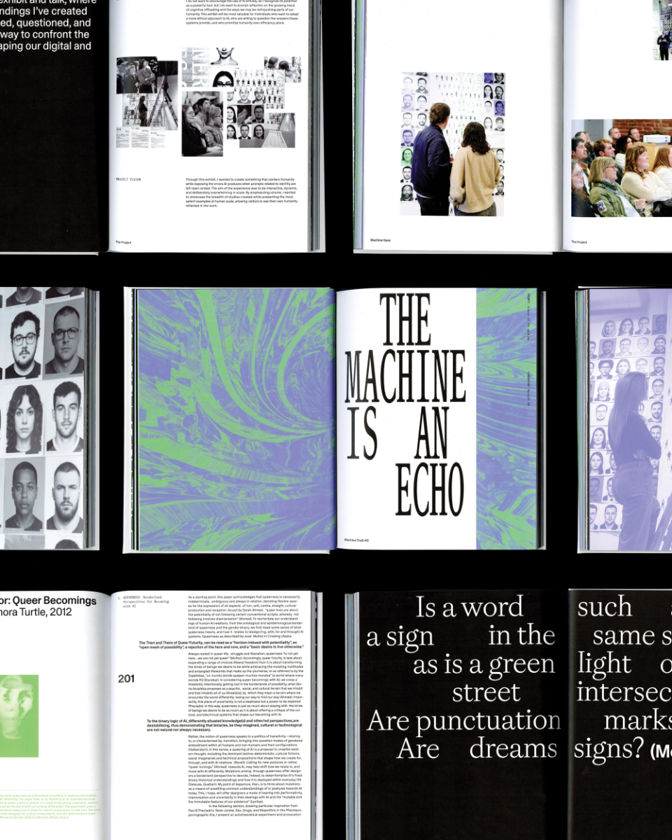 Machine Gaze: human identity flattened by the machine, portfolio item 11