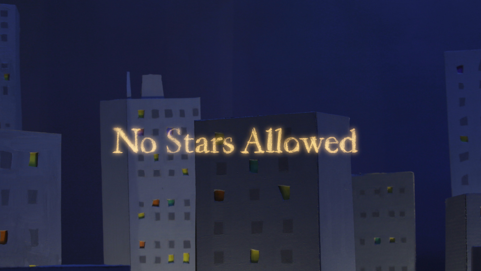 No STARS ALLOWED, portfolio item 5