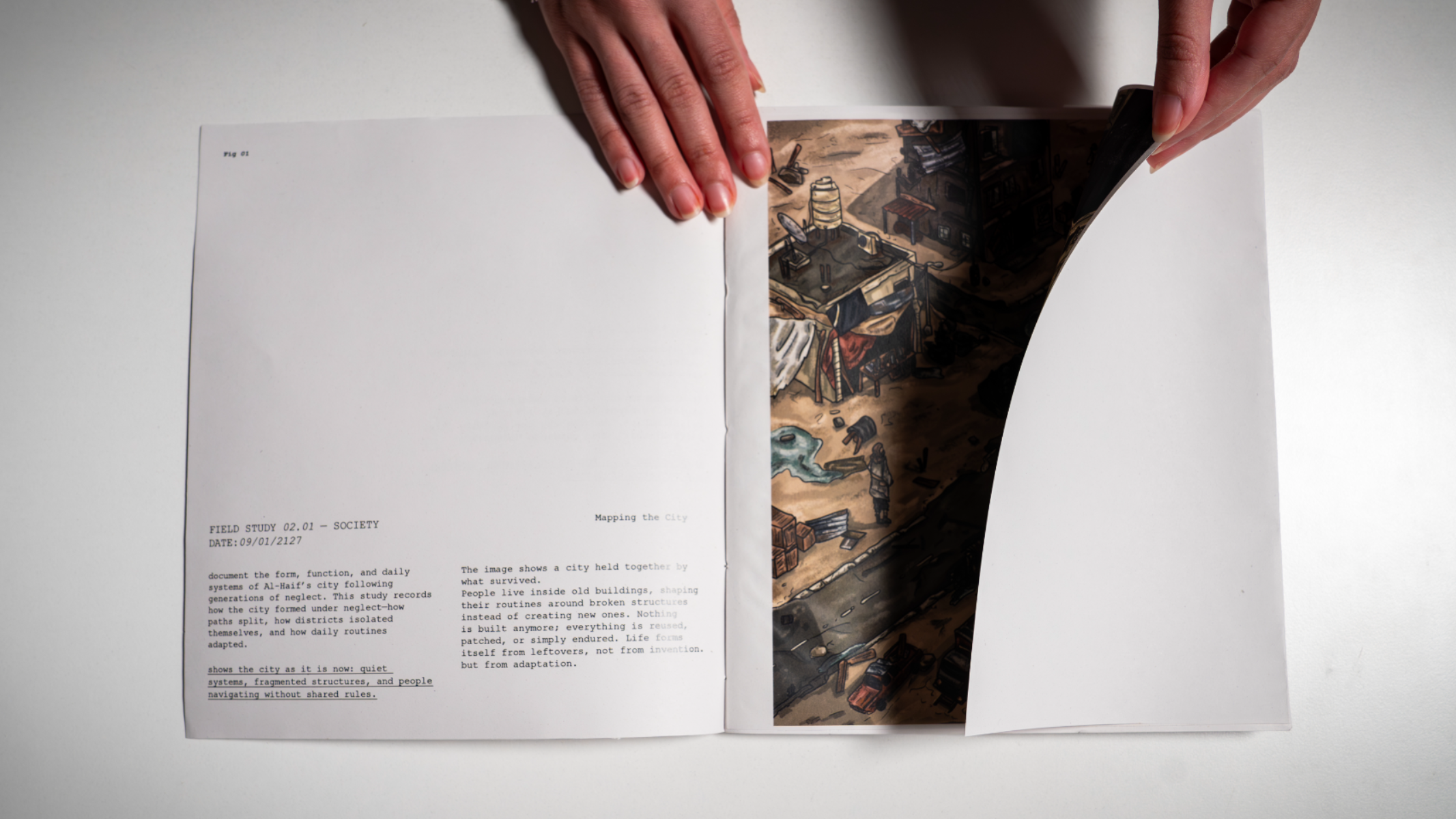 Al-Haif A Speculative Illustrated Journal, portfolio item 8