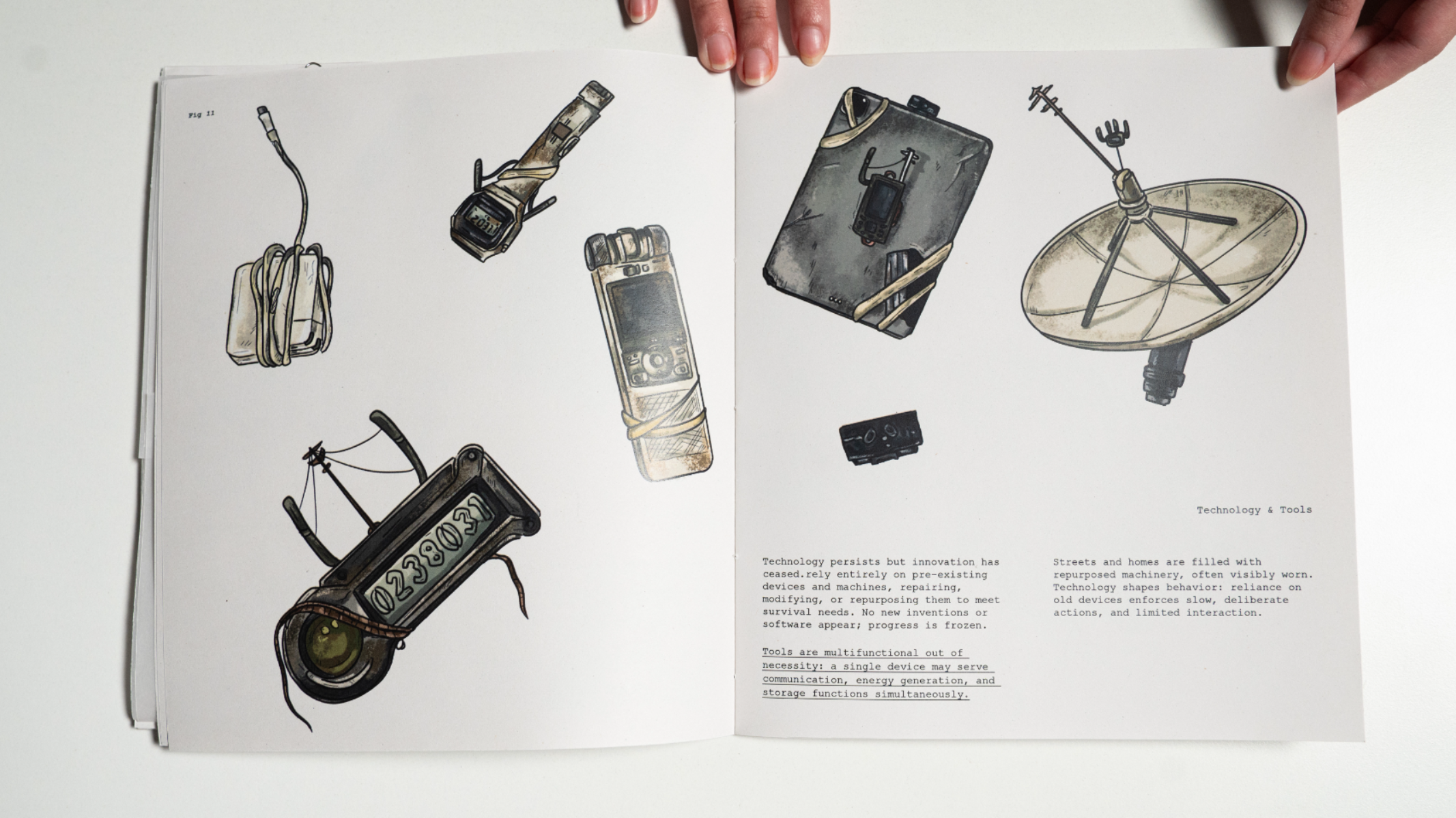 Al-Haif A Speculative Illustrated Journal, portfolio item 3