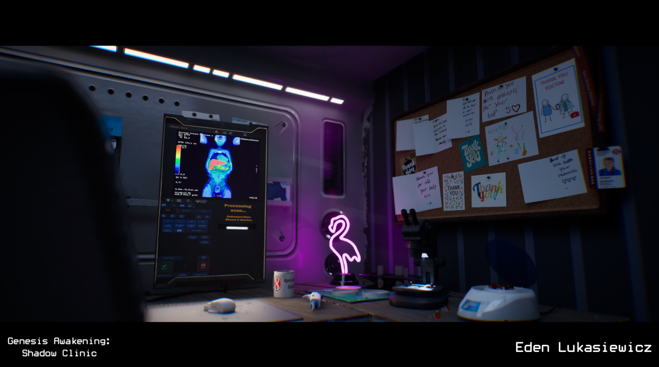 Genesis Awakening: Shadow Clinic, portfolio item 5