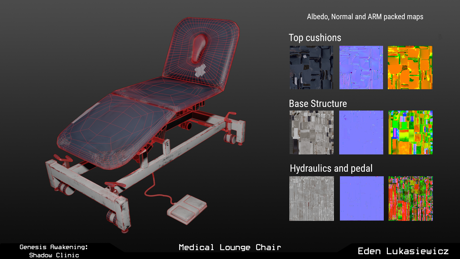 Genesis Awakening: Shadow Clinic, portfolio item 14