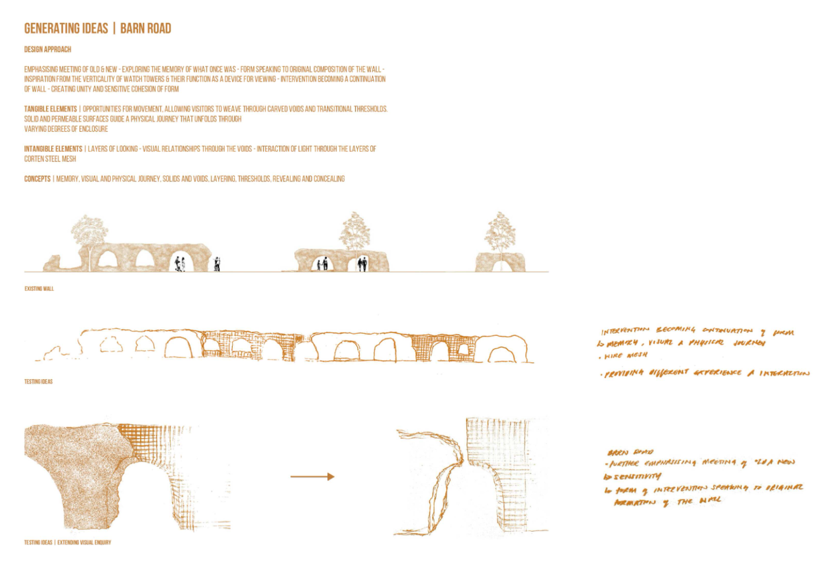 JOURNEY OF DISCOVERY - Norwich CITY WALLS, portfolio item 24