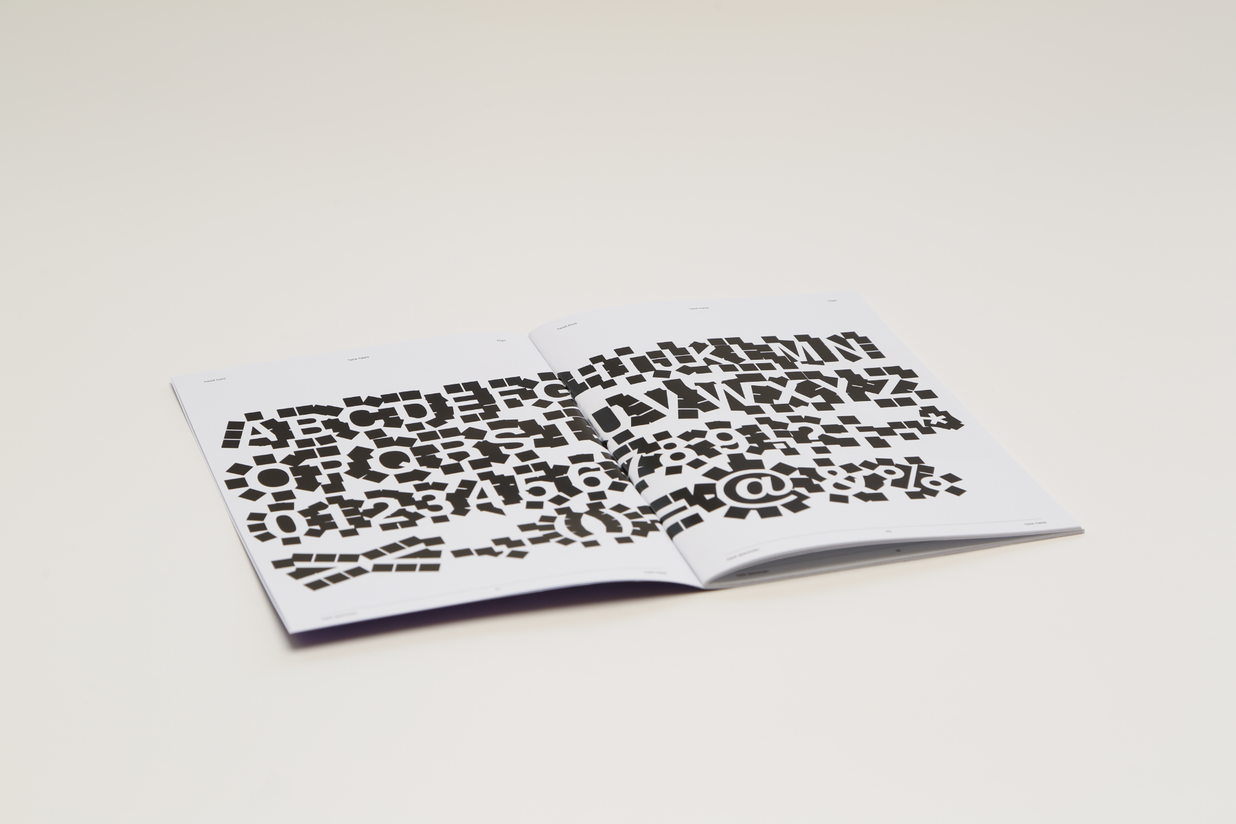 Experimental Type Design on Migration, portfolio item 15