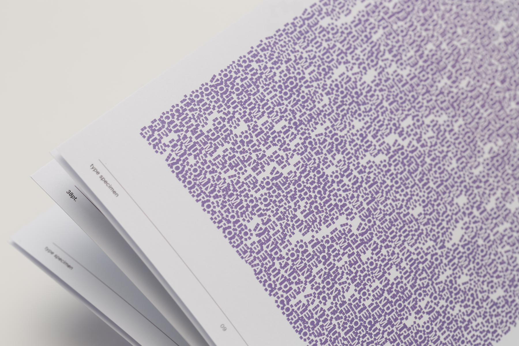 Experimental Type Design on Migration, portfolio item 19