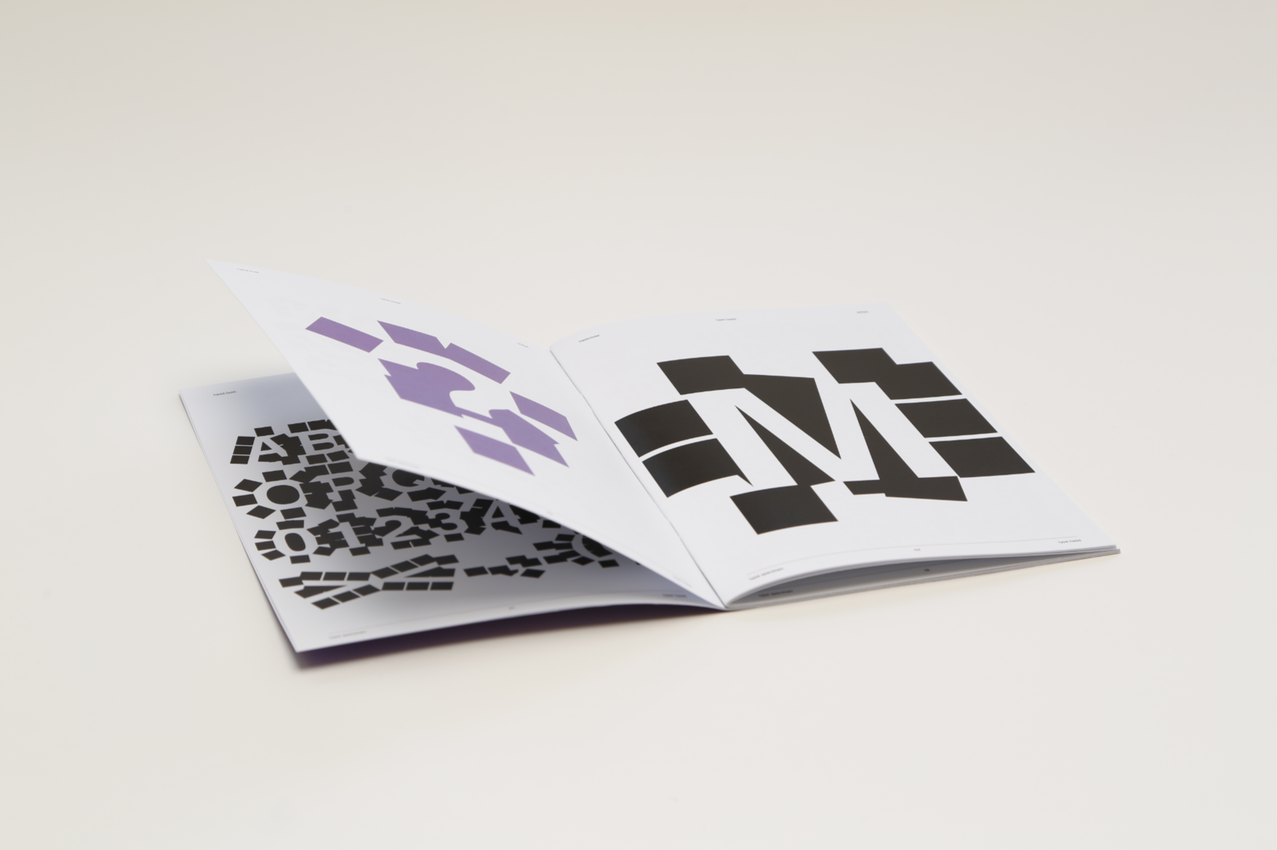 Experimental Type Design on Migration, portfolio item 16