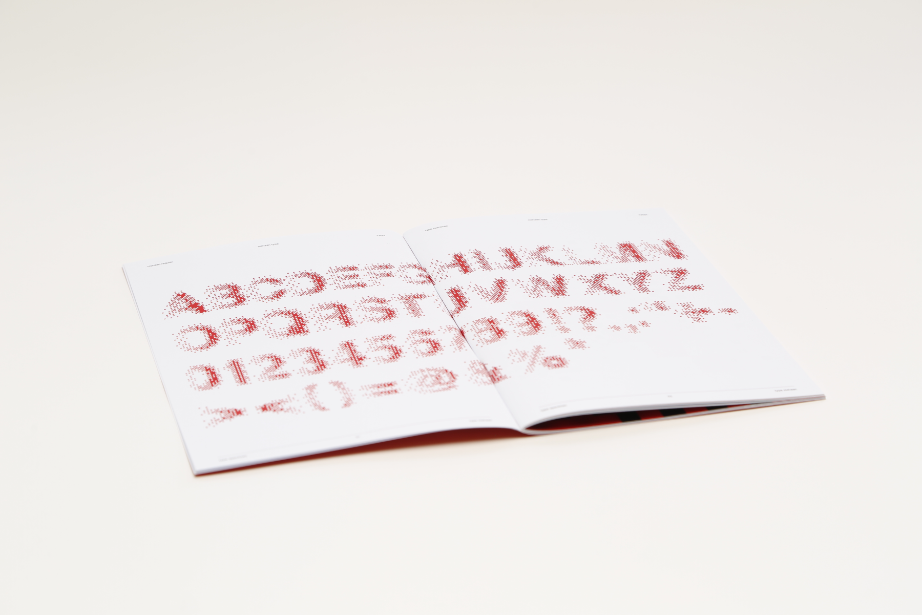 Experimental Type Design on Migration, portfolio item 10