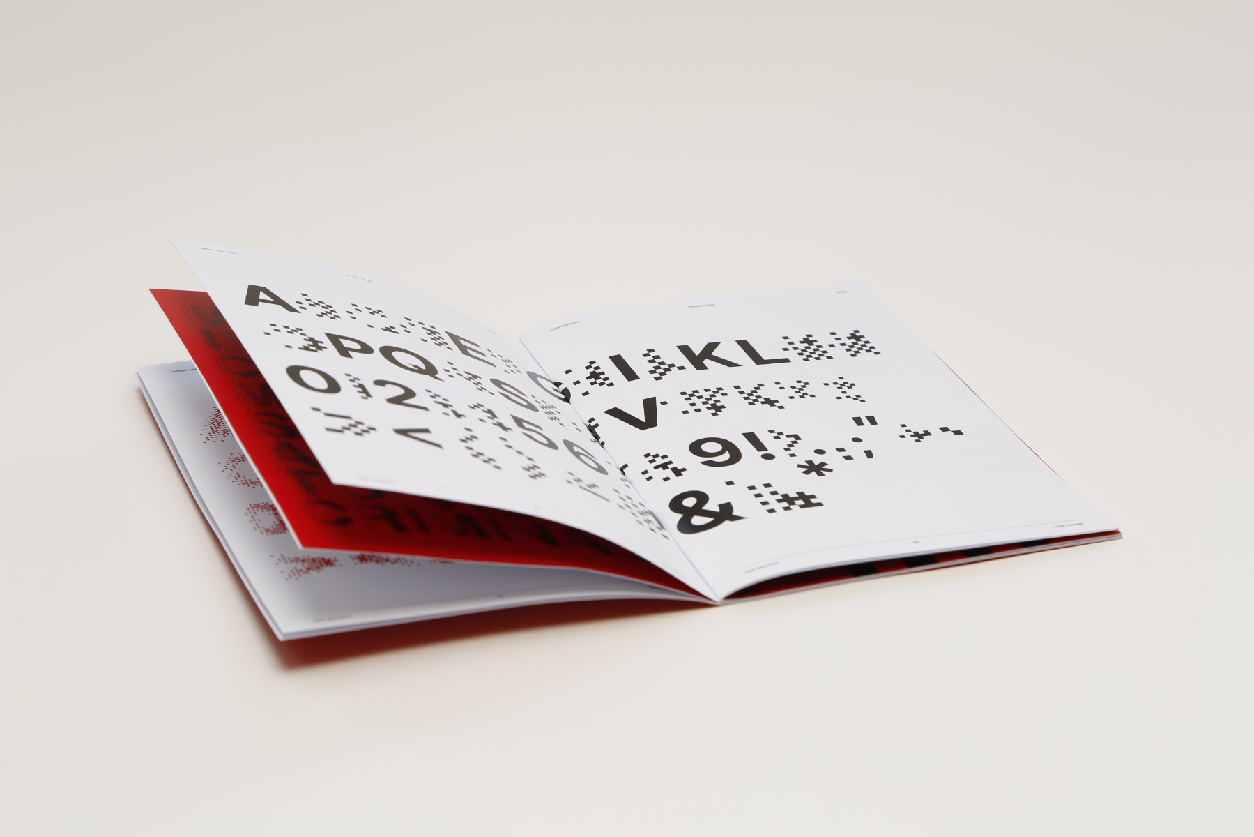 Experimental Type Design on Migration, portfolio item 9