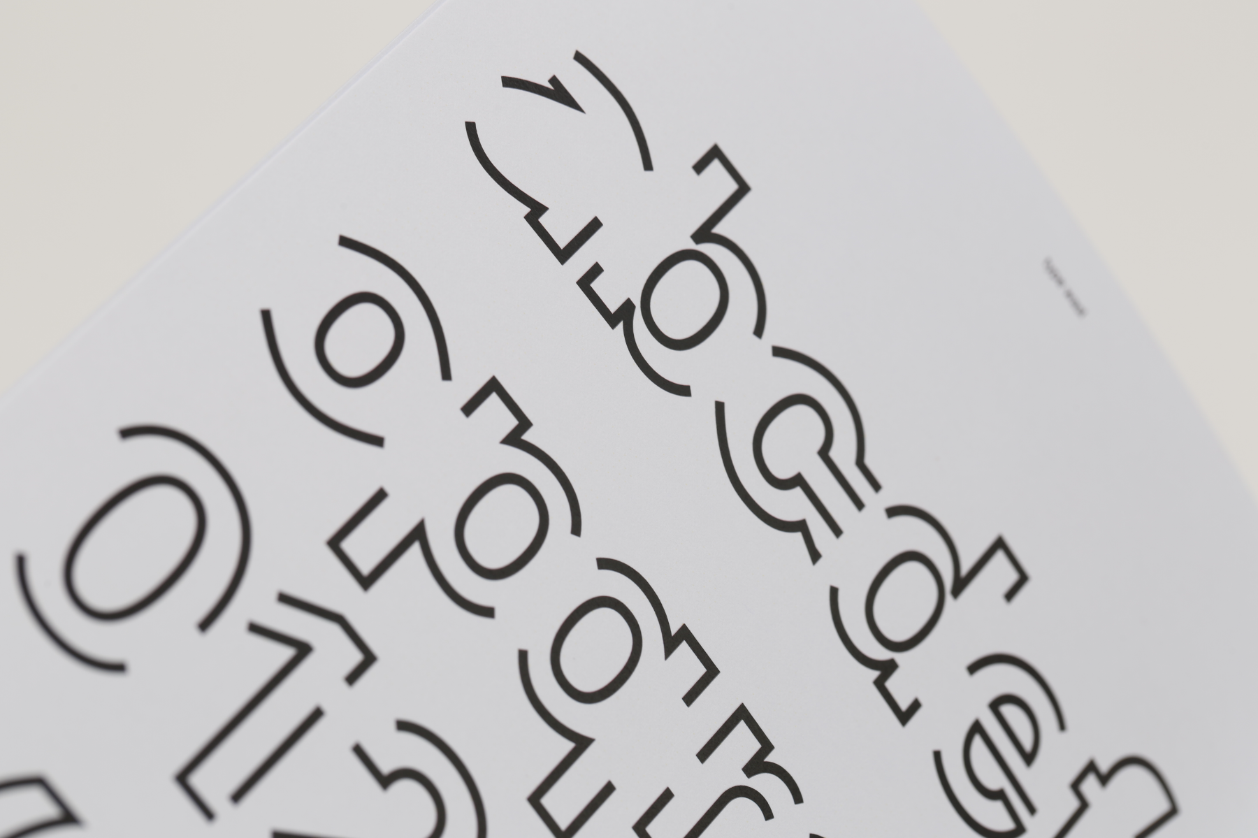 Experimental Type Design on Migration, portfolio item 7