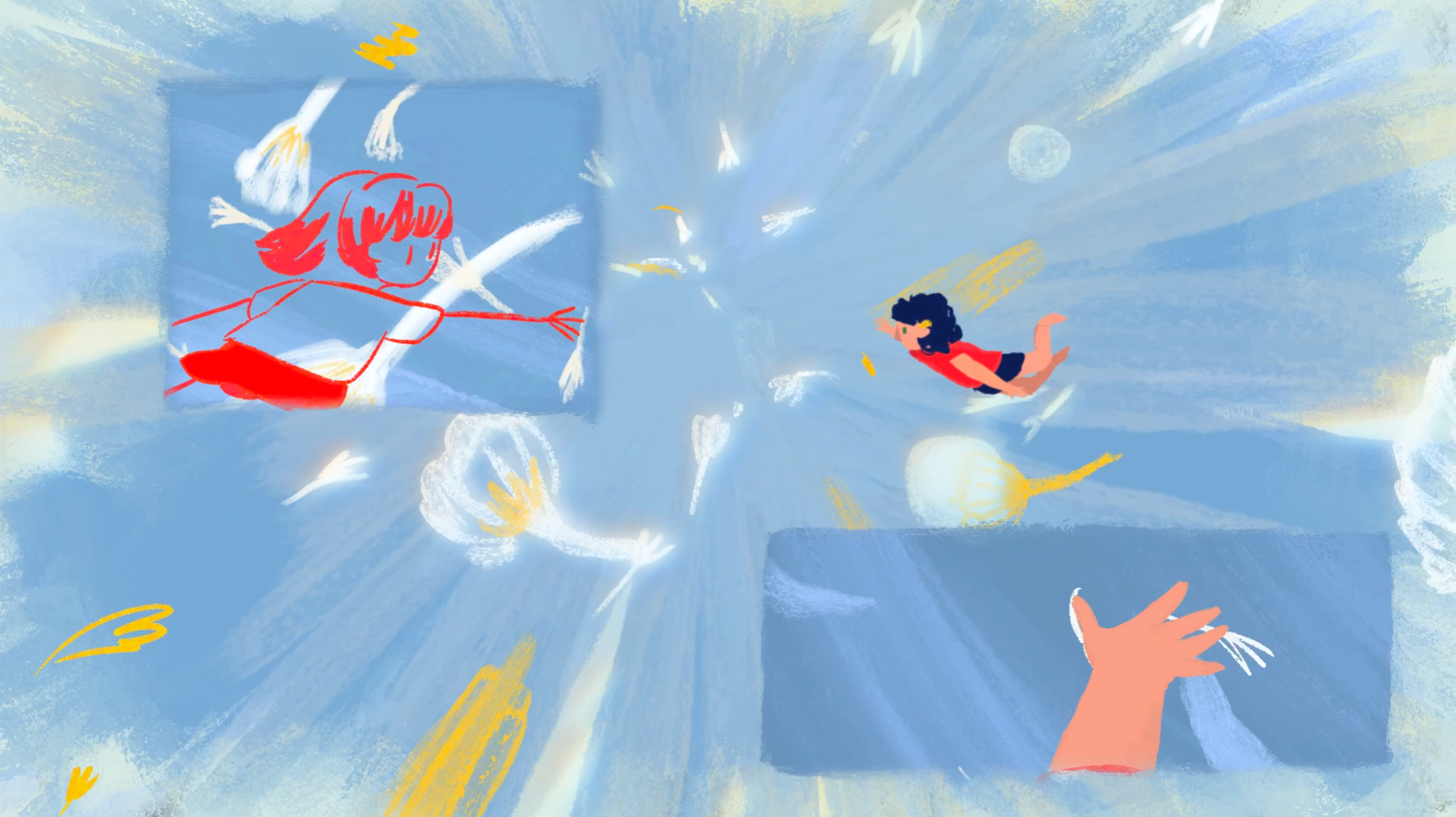 "Impossible" animated music clip, portfolio item 4