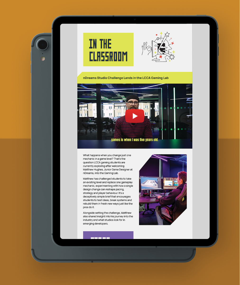 LCCA GAMING LAB SUb-brand, portfolio item 24