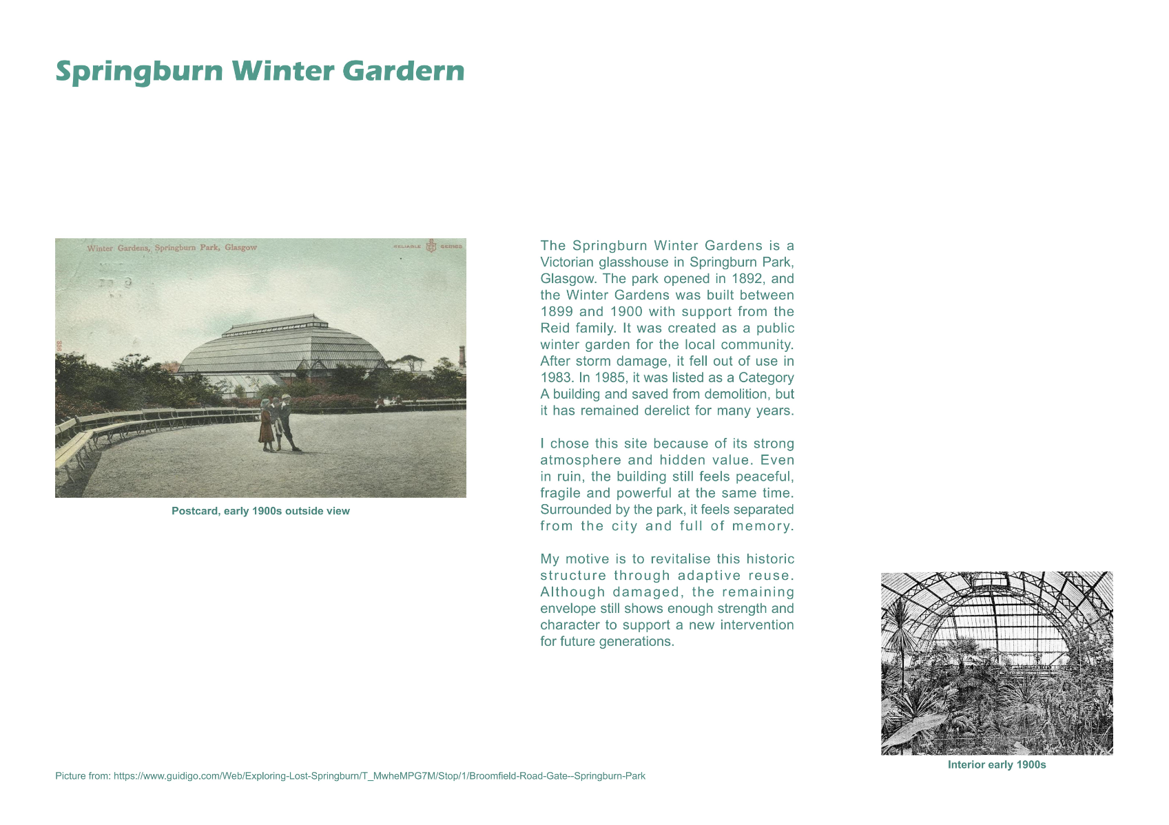 Springburn Bird Conservation Centre, portfolio item 6