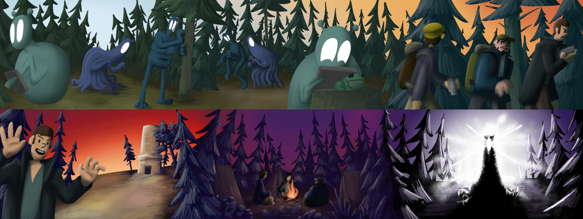 Hoax encounters, portfolio item 6