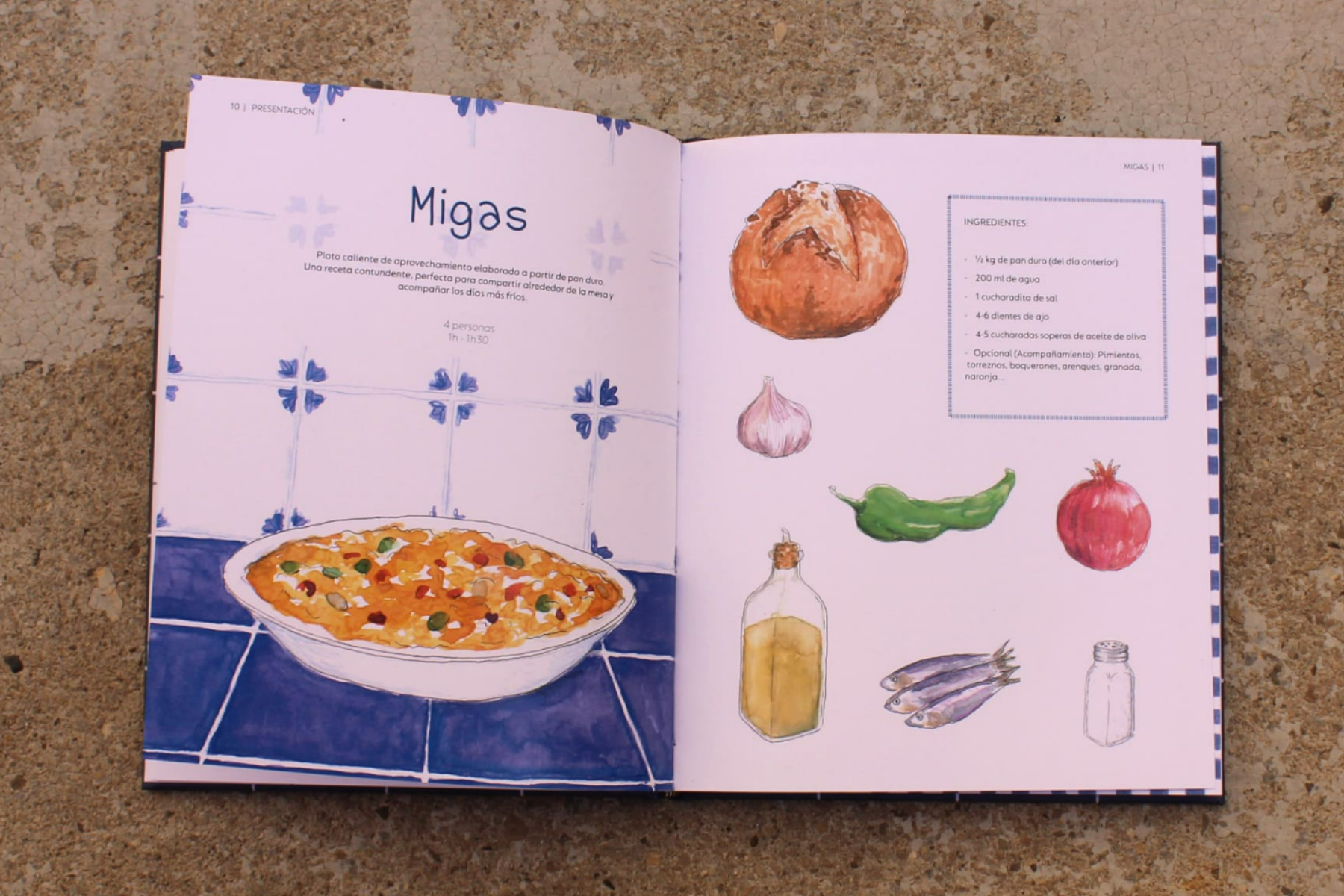Cuchará y paso atrás, portfolio item 3