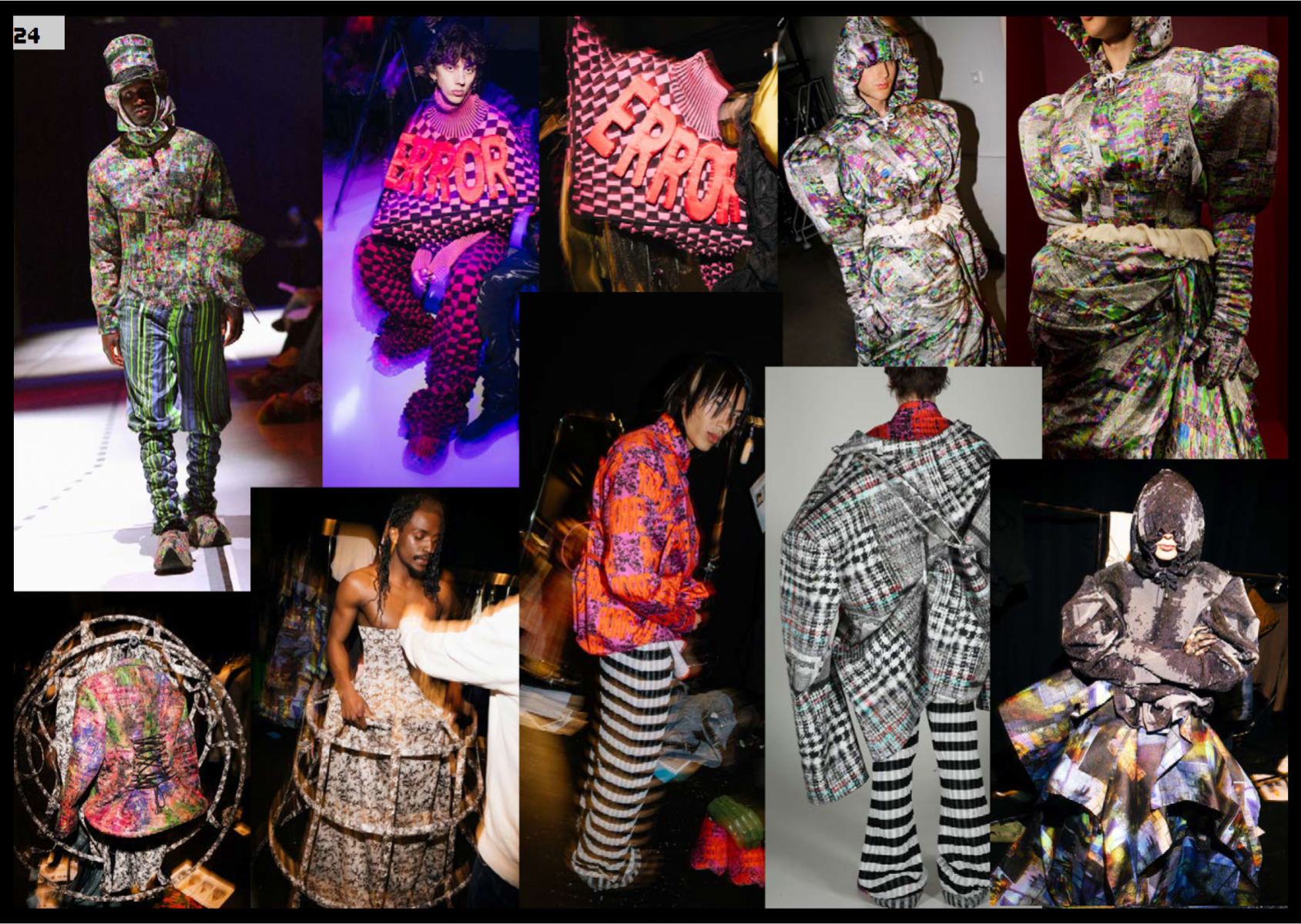 HANg, freeze, crash - video game and hardware glitches meet victorian fashion, portfolio item 7