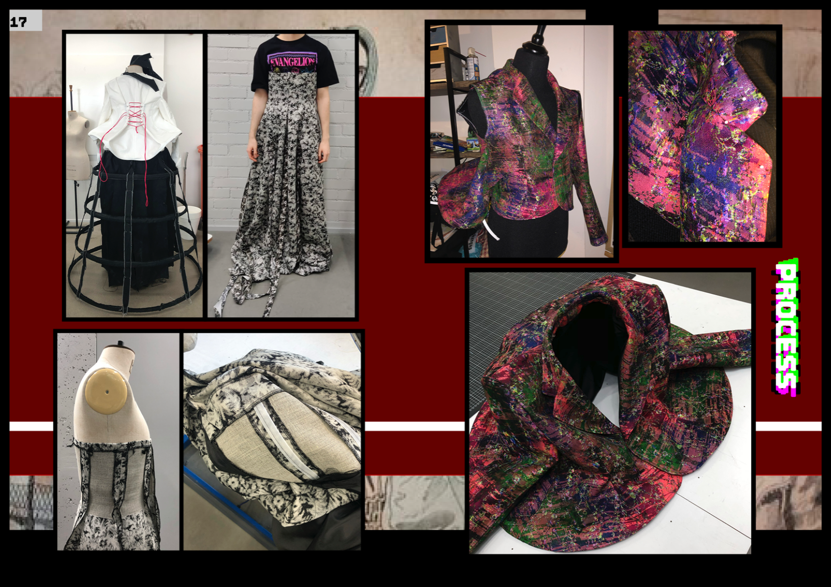 HANg, freeze, crash - video game and hardware glitches meet victorian fashion, portfolio item 21