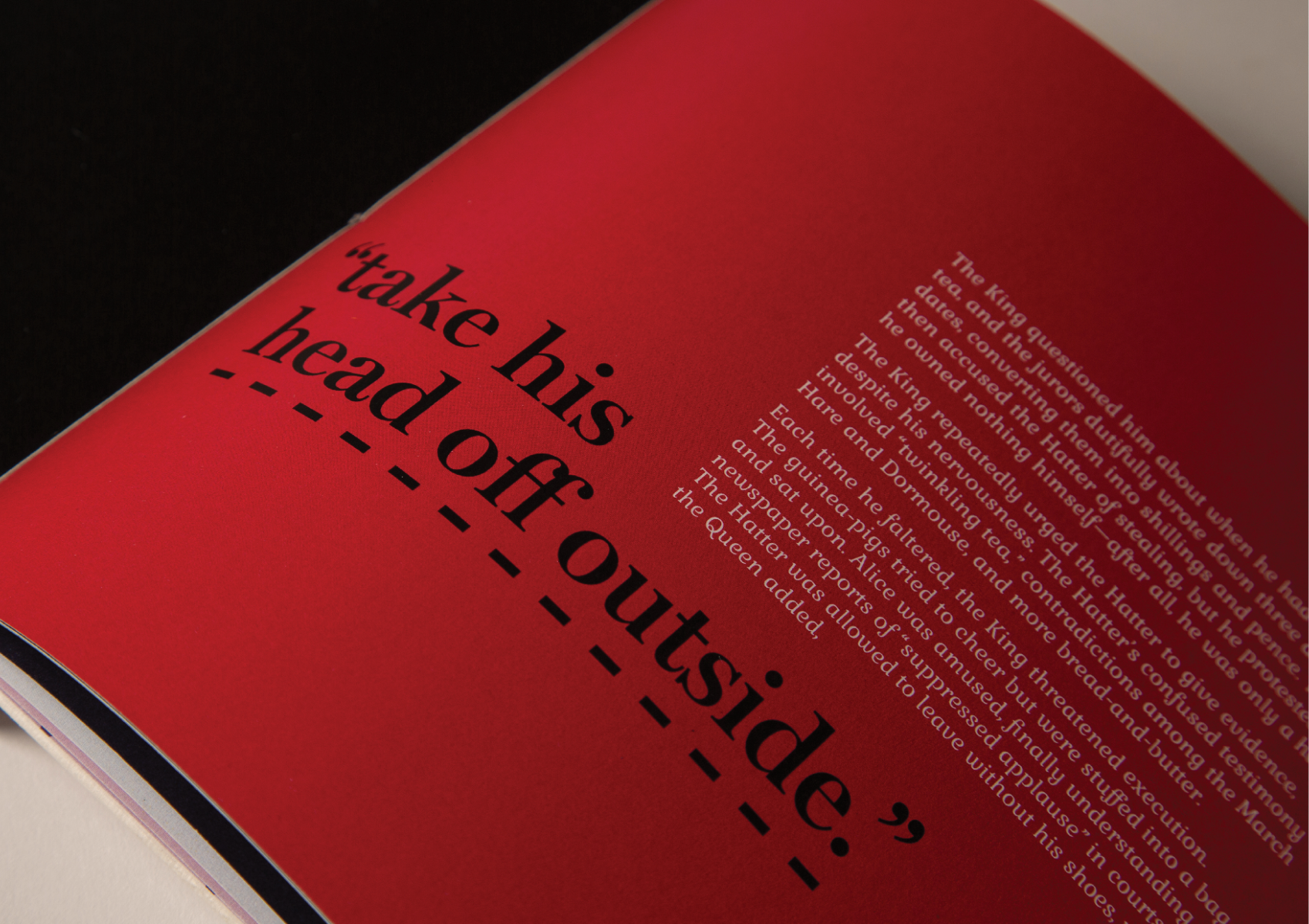 Alice’s Adventures in Wonderland: A Modern Reinterpretation, portfolio item 8