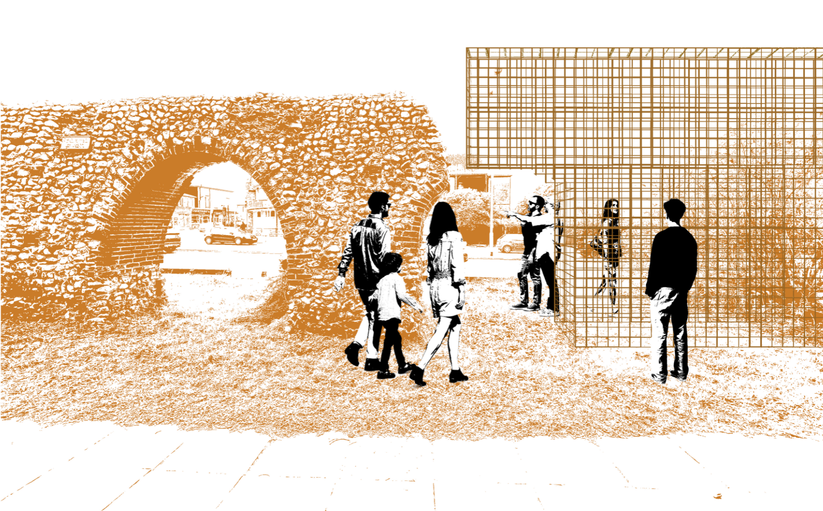 JOURNEY OF DISCOVERY - Norwich CITY WALLS, portfolio item 15