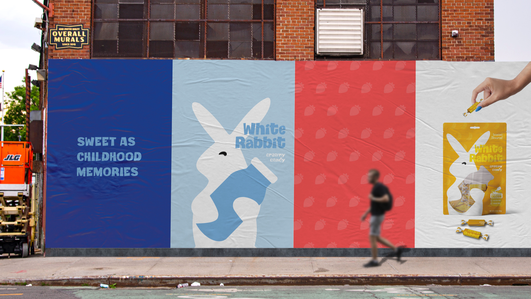 White rabbit candy package design, portfolio item 8