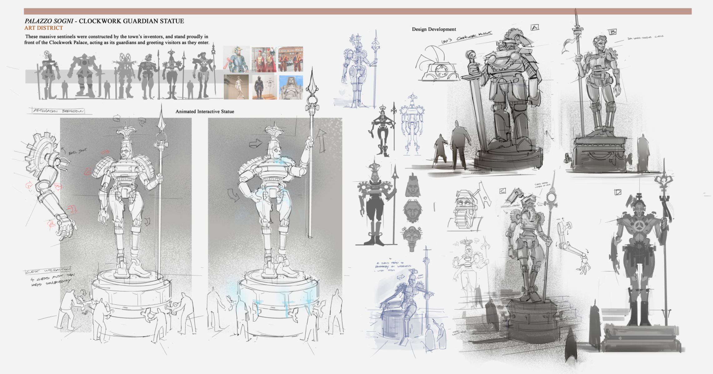 Clockpark - theme park concept, portfolio item 5