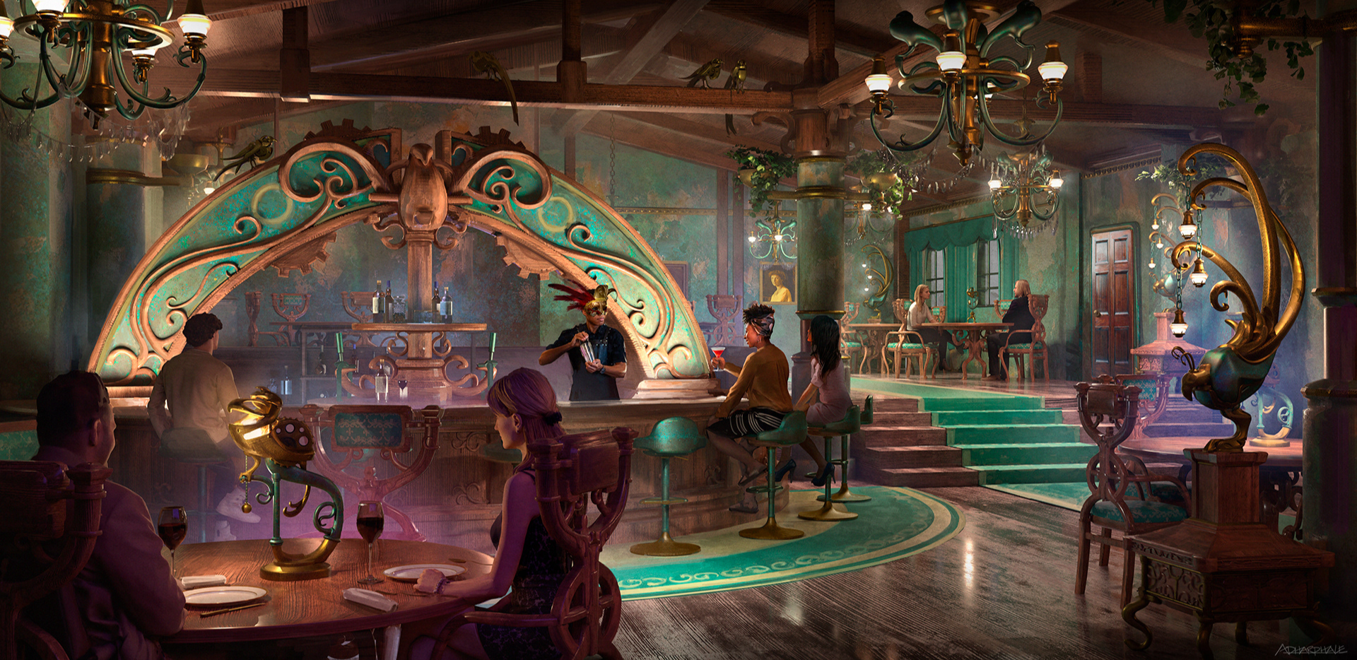 Clockpark - theme park concept, portfolio item 16