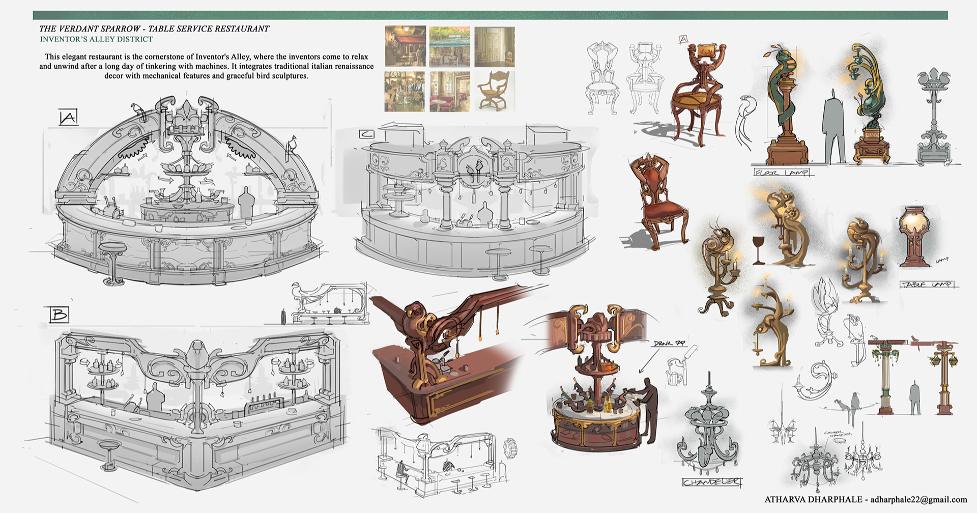 Clockpark - theme park concept, portfolio item 12