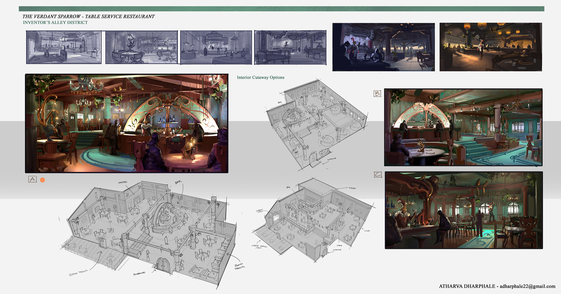 Clockpark - theme park concept, portfolio item 13