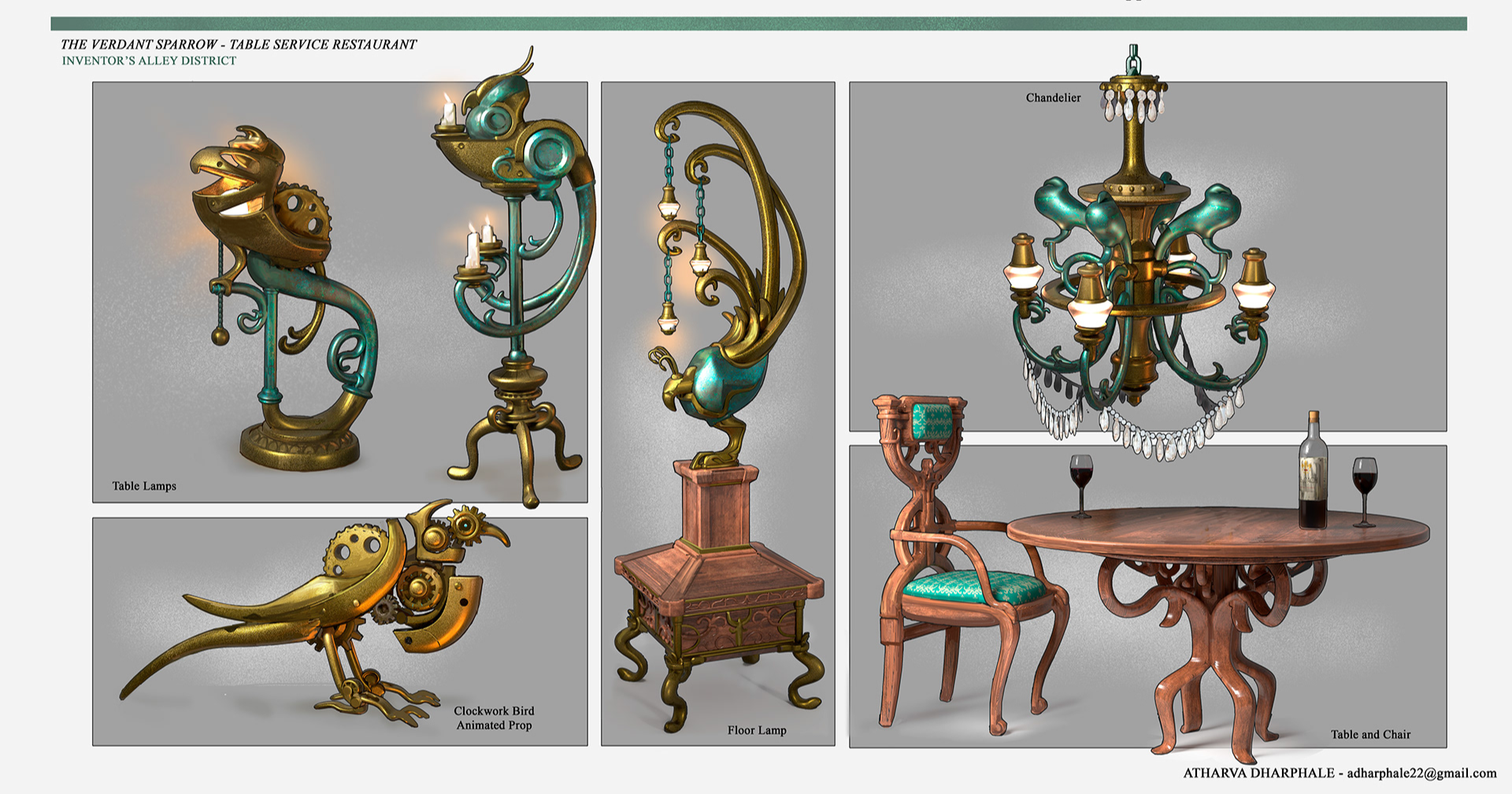Clockpark - theme park concept, portfolio item 15