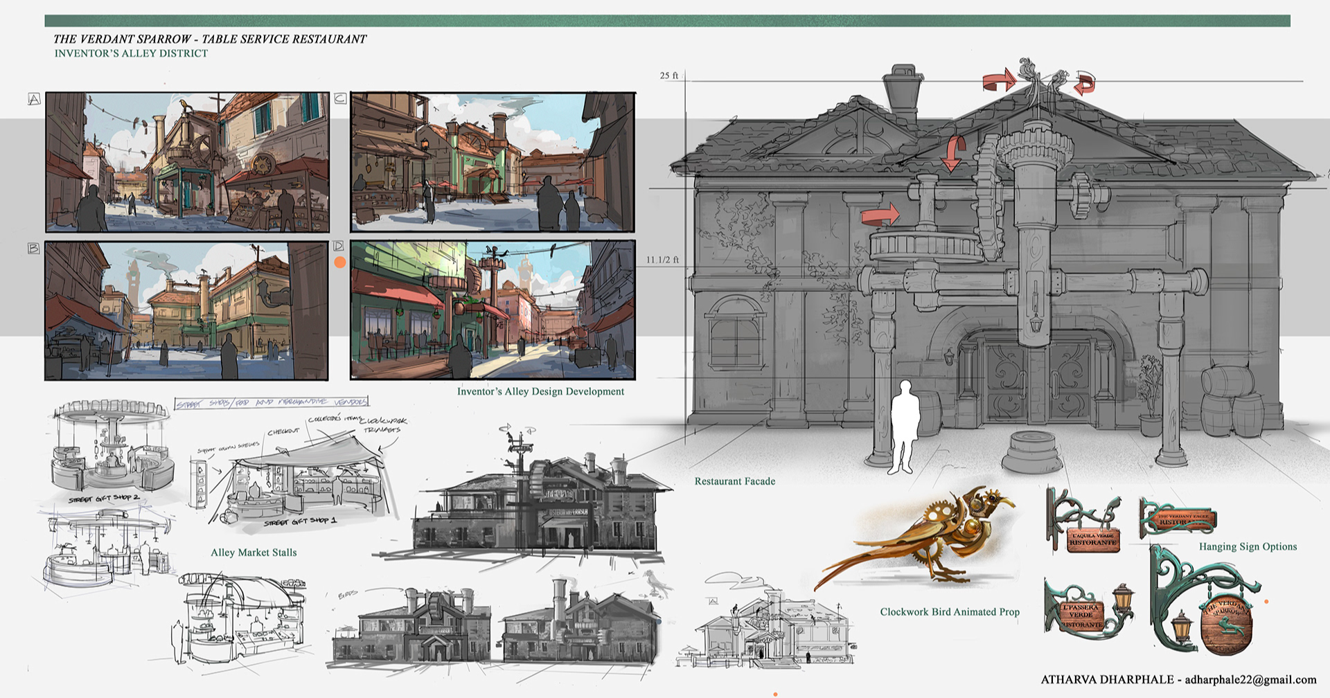 Clockpark - theme park concept, portfolio item 11