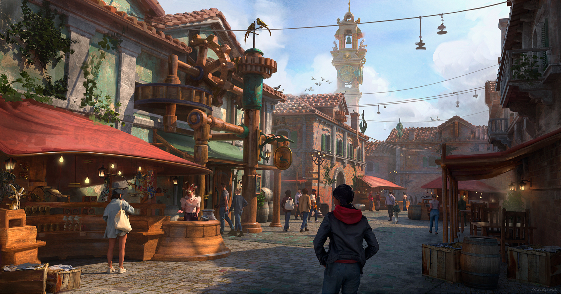 Clockpark - theme park concept, portfolio item 10
