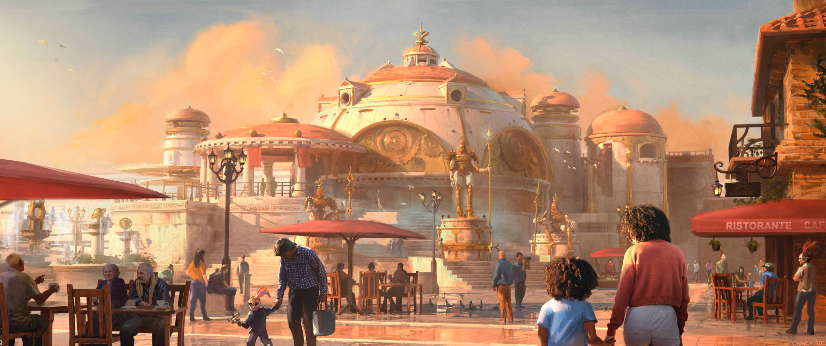 Clockpark - theme park concept, portfolio item 4