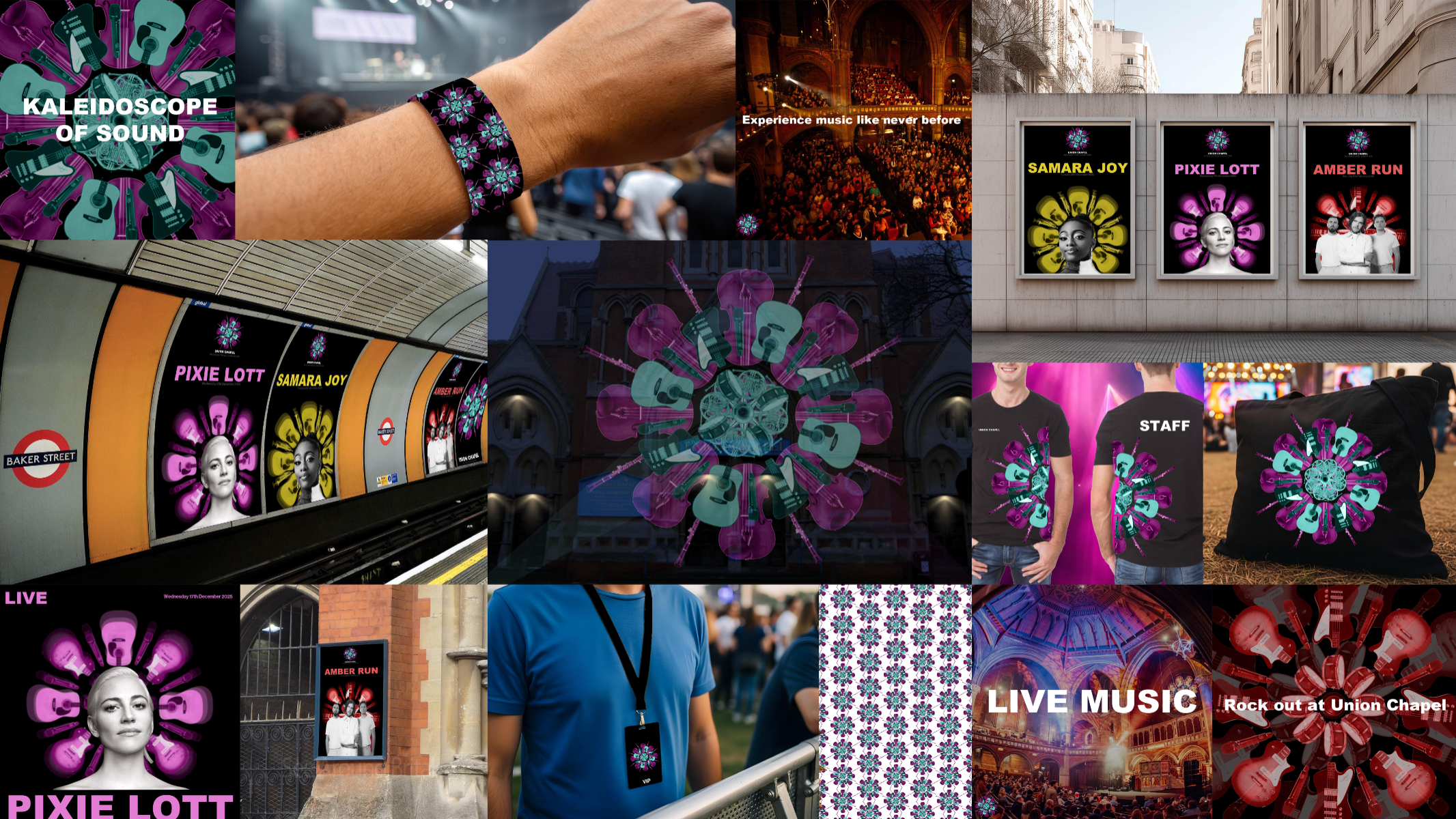 Union chapel rebrand, portfolio item 2