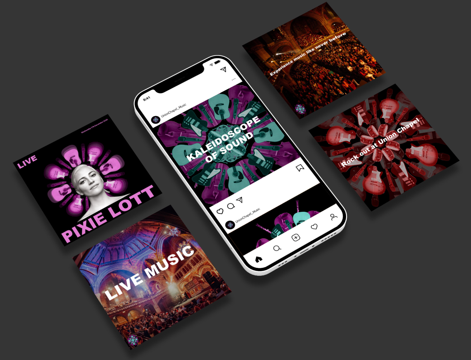 Union chapel rebrand, portfolio item 5