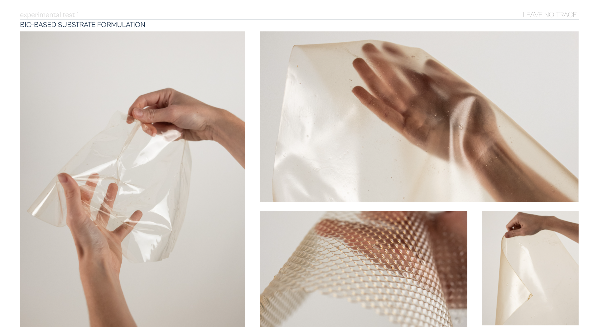 Leave No Trace, portfolio item 6