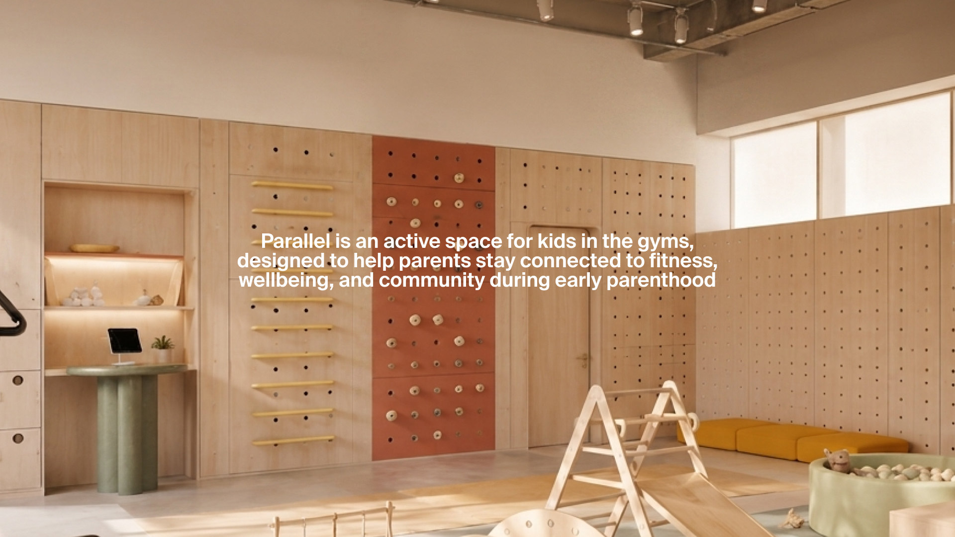 Parallel - activate space for kids in the gym, portfolio item 2